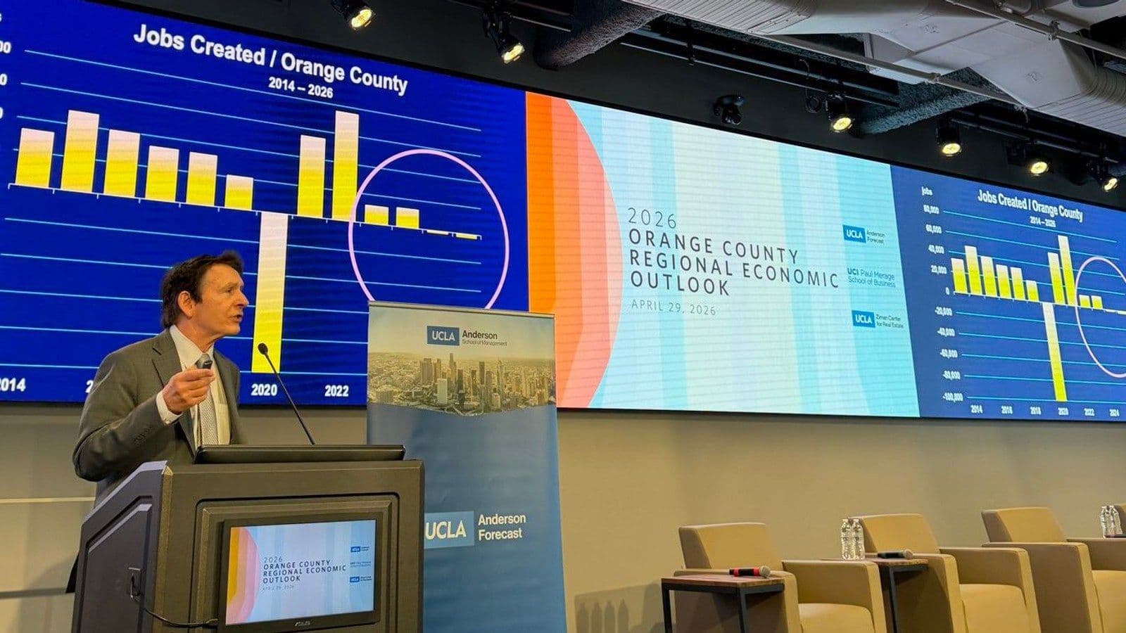 Orange County labor-market discussion at the 2026 Regional Economic Outlook.
